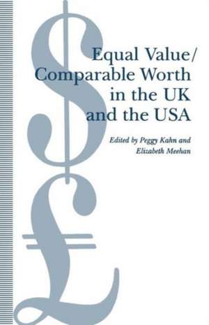 Equal Value/Comparable Worth in the UK and the USA de Elizabeth Meehan