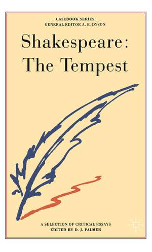 Shakespeare: The Tempest de D.J. Palmer