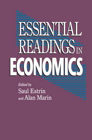 Essential Readings in Economics de Saul Estrin