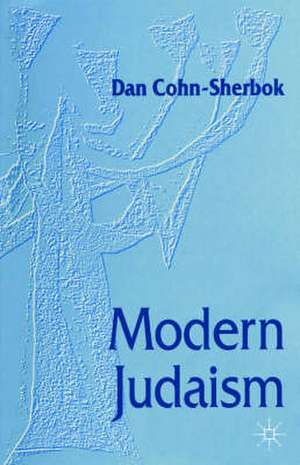 Modern Judaism de D. Cohn-Sherbok