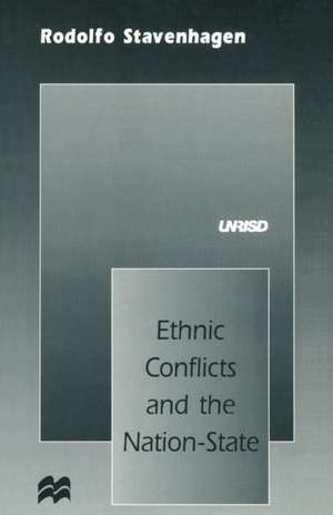 Ethnic Conflicts and the Nation-State de Rodolfo Stavenhagen