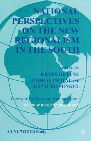 National Perspectives on the New Regionalism in the Third World de B. Hettne