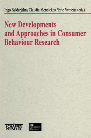 New Developments and Approaches in Consumer Behaviour Research de Claudia Mennicken