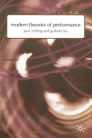 Modern Theories of Performance: From Stanislavski to Boal de Dr. Jane Milling