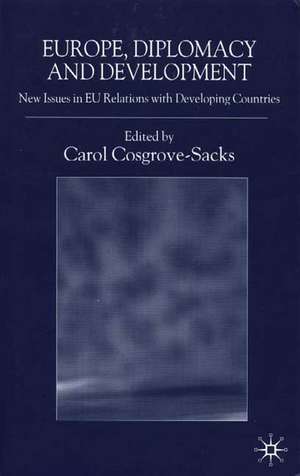 Europe, Diplomacy and Development: New Issues in EU Relations with Developing Countries de C. Cosgrove-Sacks