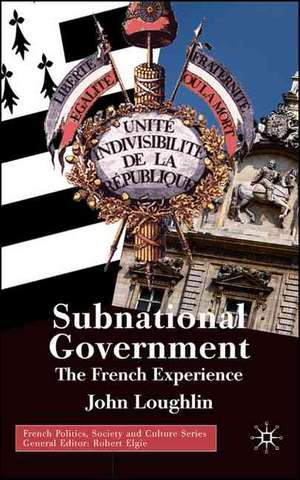 Subnational Government: The French Experience de John Loughlin