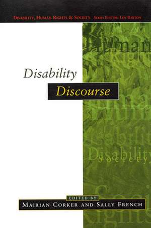 Disability Discourse de Mairian Corker