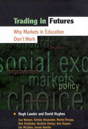 TRADING IN FUTURES de Sue Watson