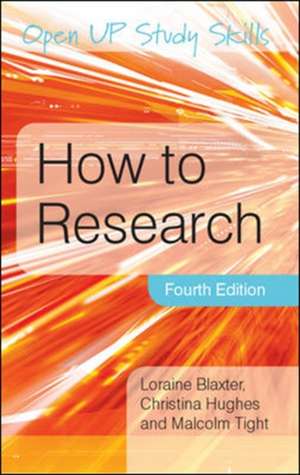 How to Research de Loraine Blaxter