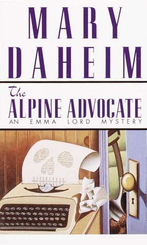The Alpine Advocate de Mary Daheim