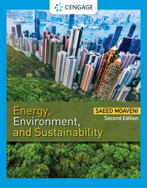 Energy, Environment, and Sustainability de Saeed Moaveni