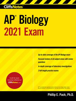 CliffsNotes AP Biology 2021 Exam de Phillip E. Pack