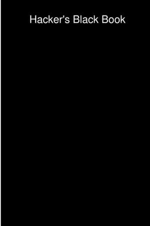 Hacker Black Book de Hac