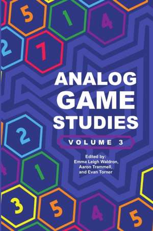 Analog Game Studies de Evan Torner