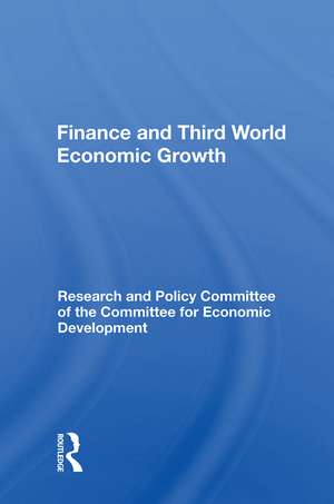 Finance And Third World Economic Growth de John Edwards