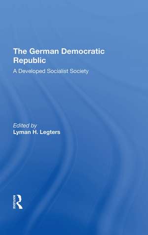 German Democratic Republ de Lyman H. Legters