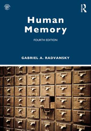 Human Memory de Gabriel A. Radvansky