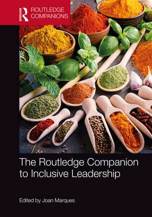 The Routledge Companion to Inclusive Leadership de Joan Marques