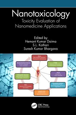 Nanotoxicology: Toxicity Evaluation of Nanomedicine Applications de Hemant Kumar Daima