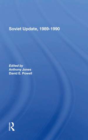 Soviet Update, 1989-1990 de Anthony Jones