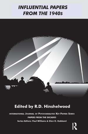 Influential Papers from the 1940s de R.D. Hinshelwood