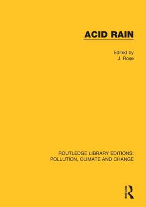 Acid Rain de J. Rose