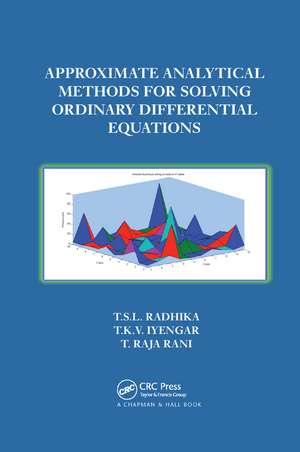 Approximate Analytical Methods for Solving Ordinary Differential Equations de T.S.L Radhika