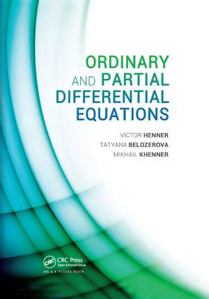 Ordinary and Partial Differential Equations de Victor Henner