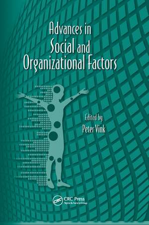 Advances in Social and Organizational Factors de Peter Vink