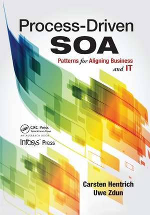 Process-Driven SOA: Patterns for Aligning Business and IT de Carsten Hentrich