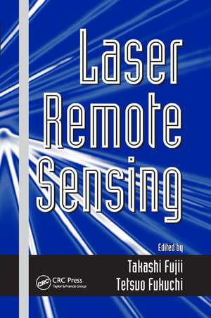 Laser Remote Sensing de Takashi Fujii