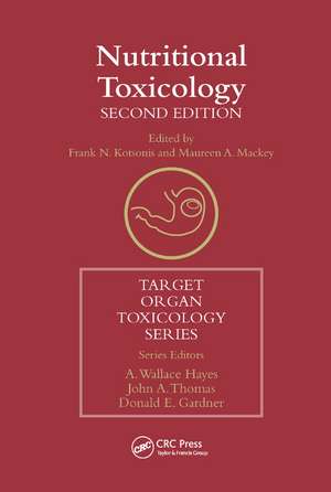 Nutritional Toxicology de Frank N. Kotsonis