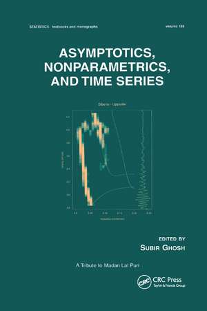 Asymptotics, Nonparametrics, and Time Series de Subir Ghosh