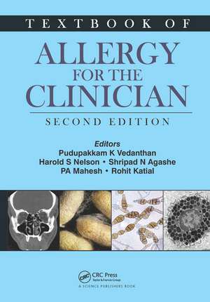 Textbook of Allergy for the Clinician de Pudupakkam K. Vedanthan