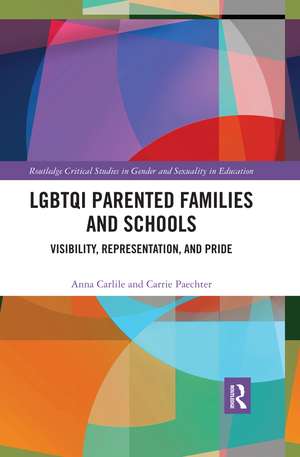 LGBTQI Parented Families and Schools: Visibility, Representation, and Pride de Anna Carlile