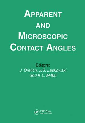 Apparent and Microscopic Contact Angles de Kash L. Mittal