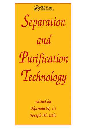 Separation and Purification Technology de Norman Li