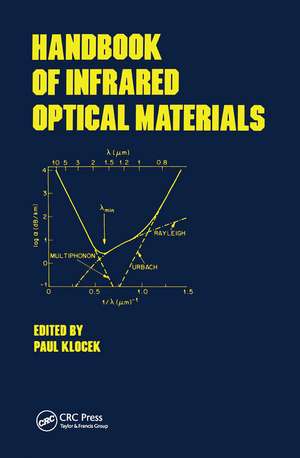 Handbook of Infrared Optical Materials de Paul Klocek