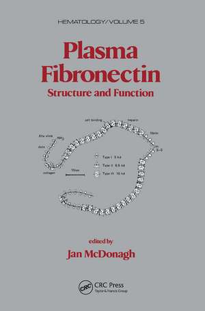 Plasma Fibronectin: Structure and Functions de J. Mcdonagh