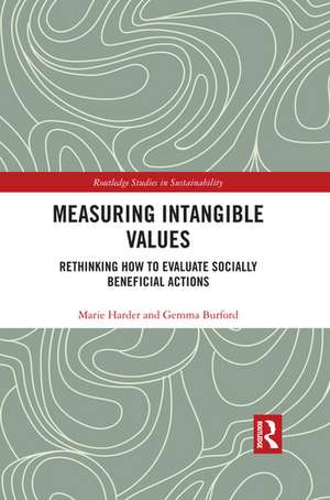 Measuring Intangible Values: Rethinking How to Evaluate Socially Beneficial Actions de Marie Harder