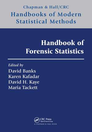 Handbook of Forensic Statistics de David L. Banks