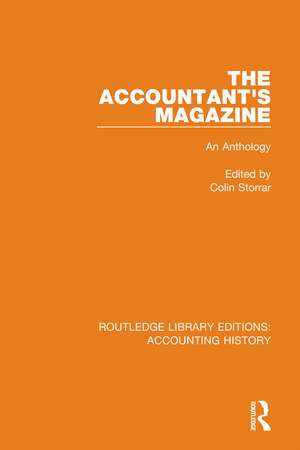 The Accountant's Magazine: An Anthology de Colin Storrar