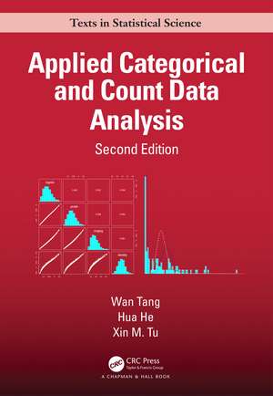 Applied Categorical and Count Data Analysis de Wan Tang