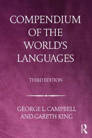 Compendium of the World's Languages de George L. Campbell