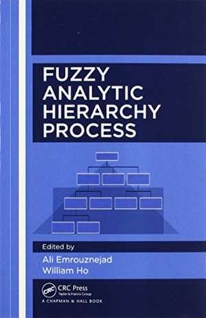 Fuzzy Analytic Hierarchy Process de Ali Emrouznejad