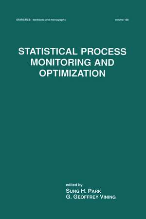 Statistical Process Monitoring and Optimization de Geoffrey Vining