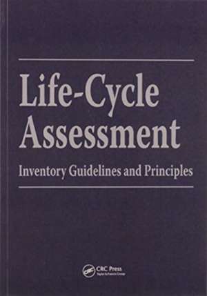 Life-Cycle Assessment: Inventory Guidelines and Principles de Battelle Memorial In