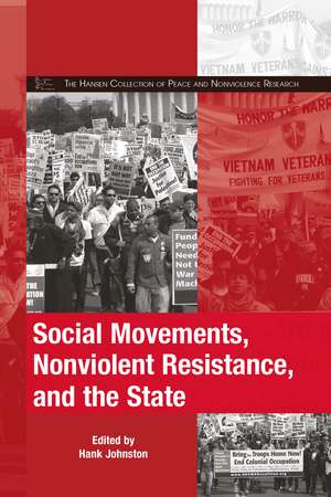 Social Movements, Nonviolent Resistance, and the State de Hank Johnston