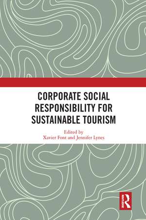 Corporate Social Responsibility for Sustainable Tourism de Xavier Font