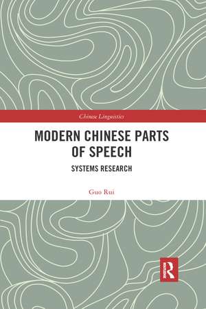 Modern Chinese Parts of Speech: Systems Research de Guo Rui